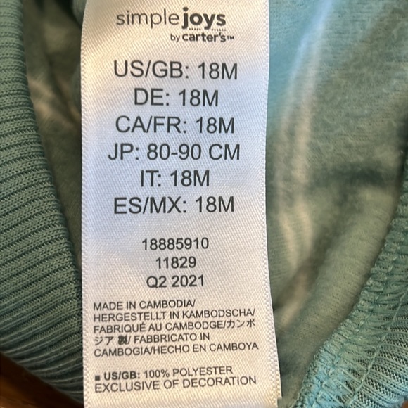 CARTER’S Plaid Pullover and Hooded Full-Zip Jackets - Picture 12 of 12